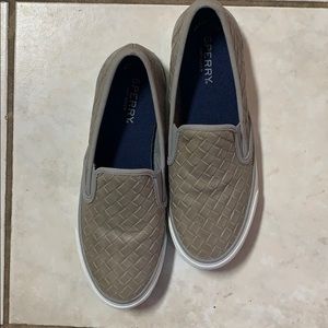 Sperry slide on sneakers